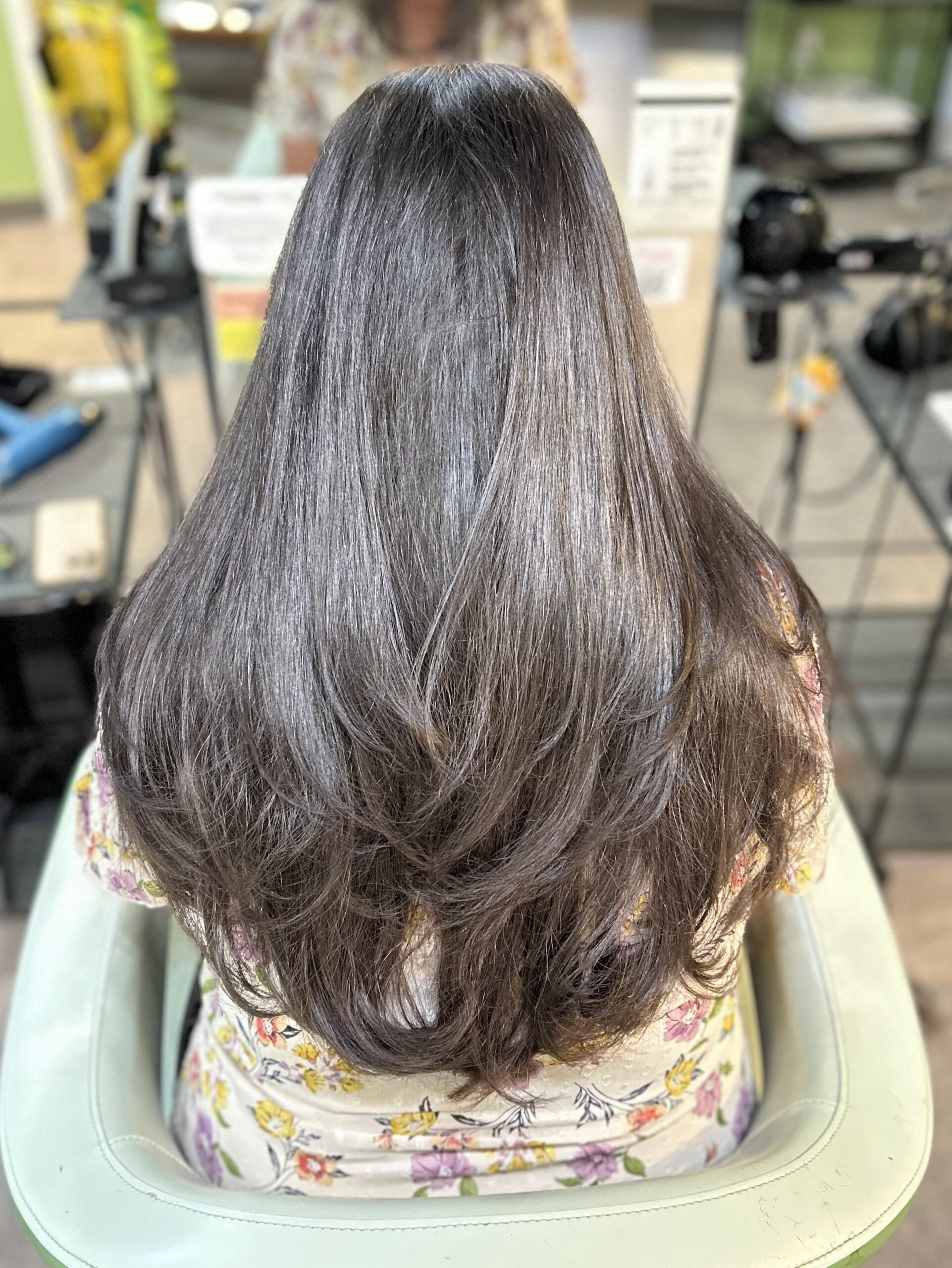 Misako Hair Studio stylist at work in Vancouver