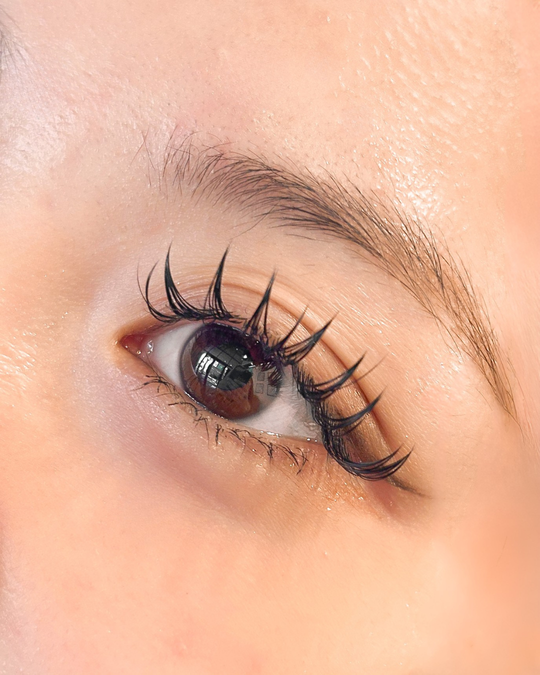 eyelash extention style by Yuno at Misako Hair Studio Vancouver