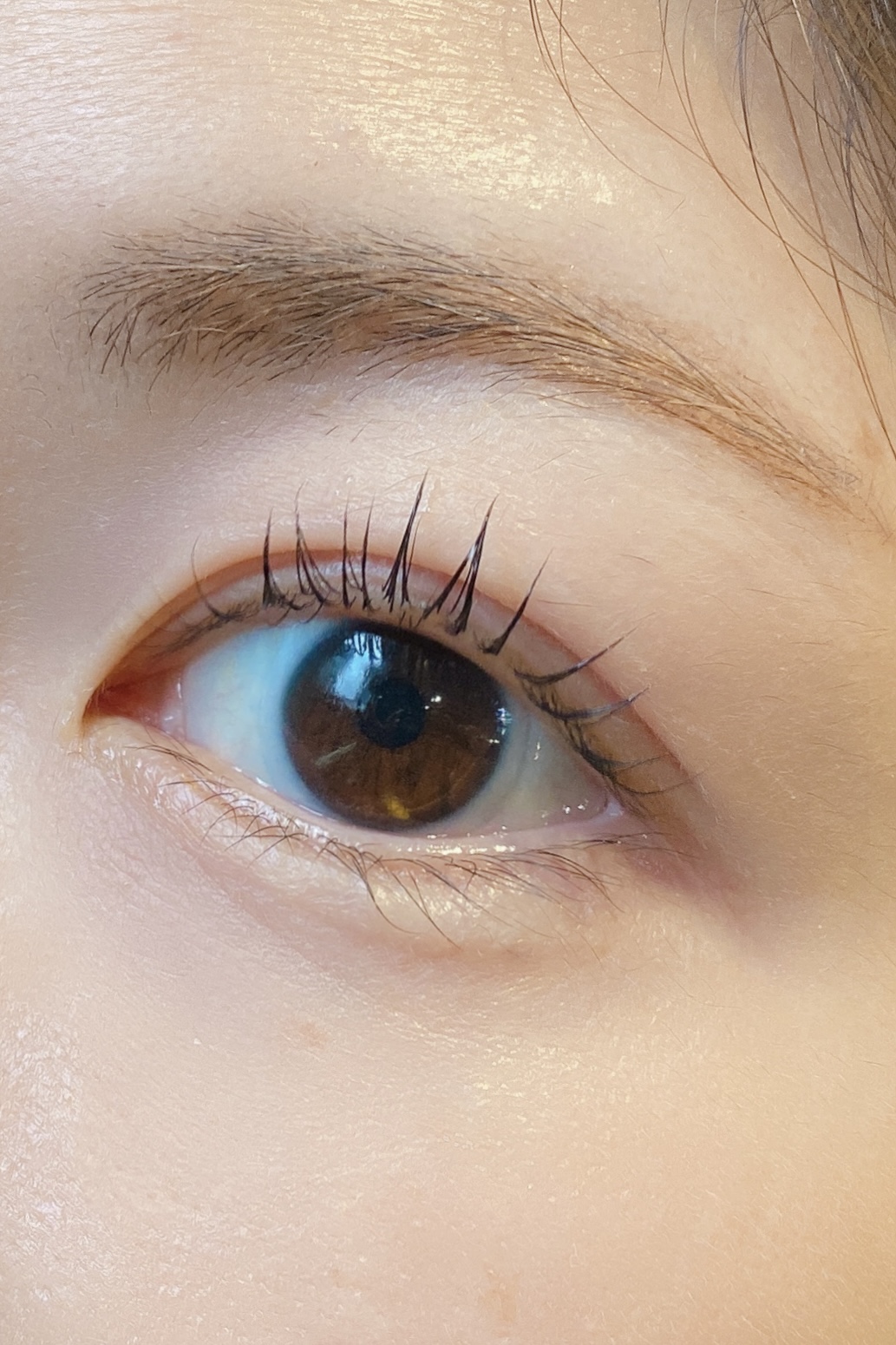 eyelash lift style by Haru at Misako Hair Studio Vancouver
